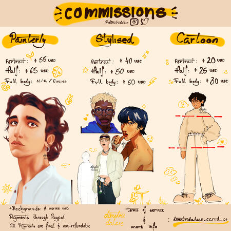 commission sheet